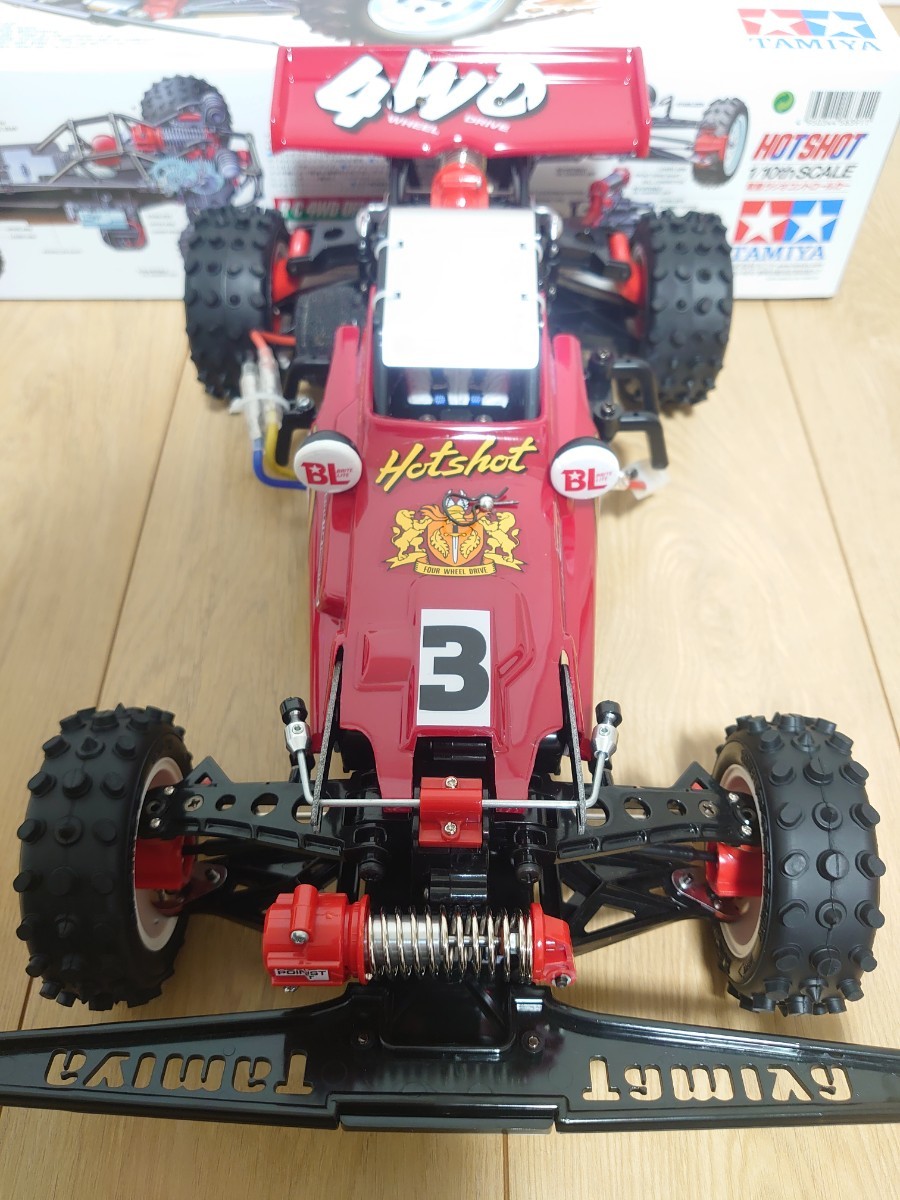 タミヤ RC ホットショット2007 フルベアリング 屋外未走行 タミヤ RC ホットショット2007 フルベアリング 屋外未走行