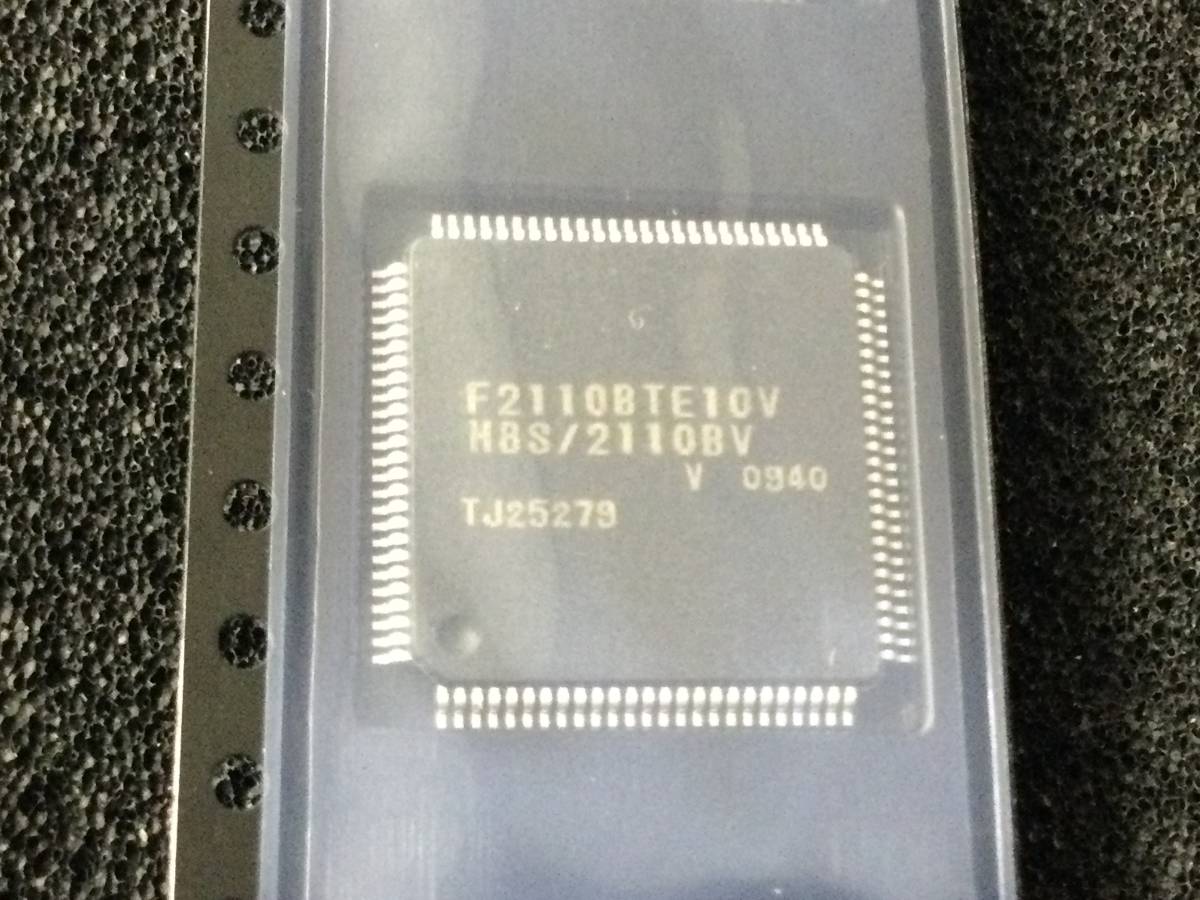 HD64F2110BVTE10V【即決即送】ルネサス 16-Bit マイコン F2110BTE10V [89Cy/288668] Renesas 16-Bit Single-Chip Microcontroller １個 _画像1