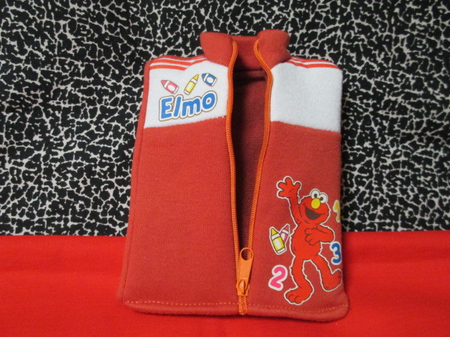 * Sesame Street Elmo 2008 jersey sweat pants .. orange color memo pad 