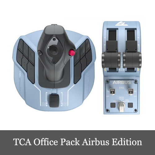 品 動作確認済み Thrustmaster TCA Office Pack Airbus Edition