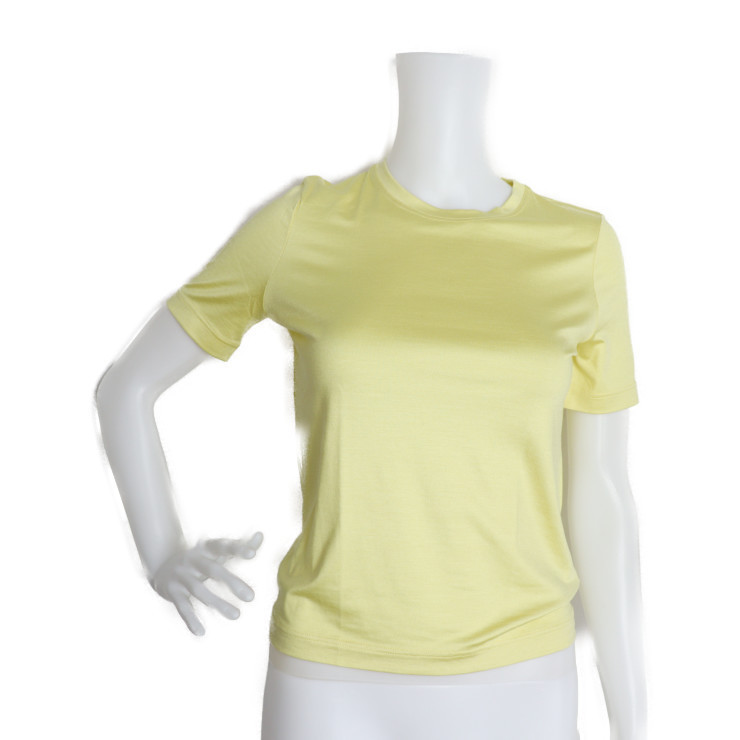 超美品 HERMES エルメス トップス 34 半袖Tシャツ シルク93