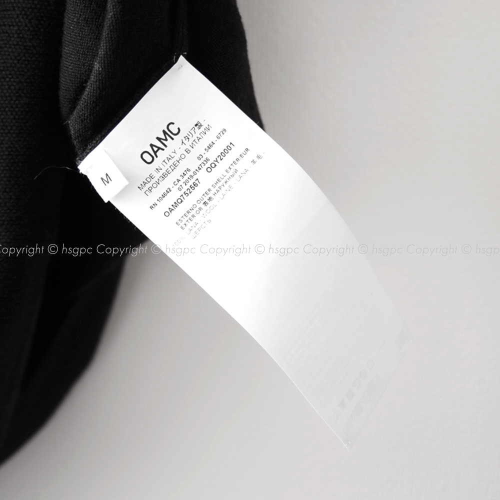 安心の正規品はサイト OAMC セーター ニット ハイゲージ ロゴ刺繍 アウトライン ニット/セーター