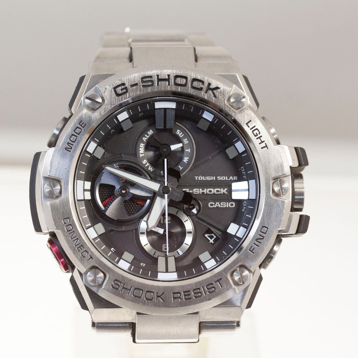 カシオGショック腕時計「G-STEEL」GST-B100D-1AJF スマートフォン