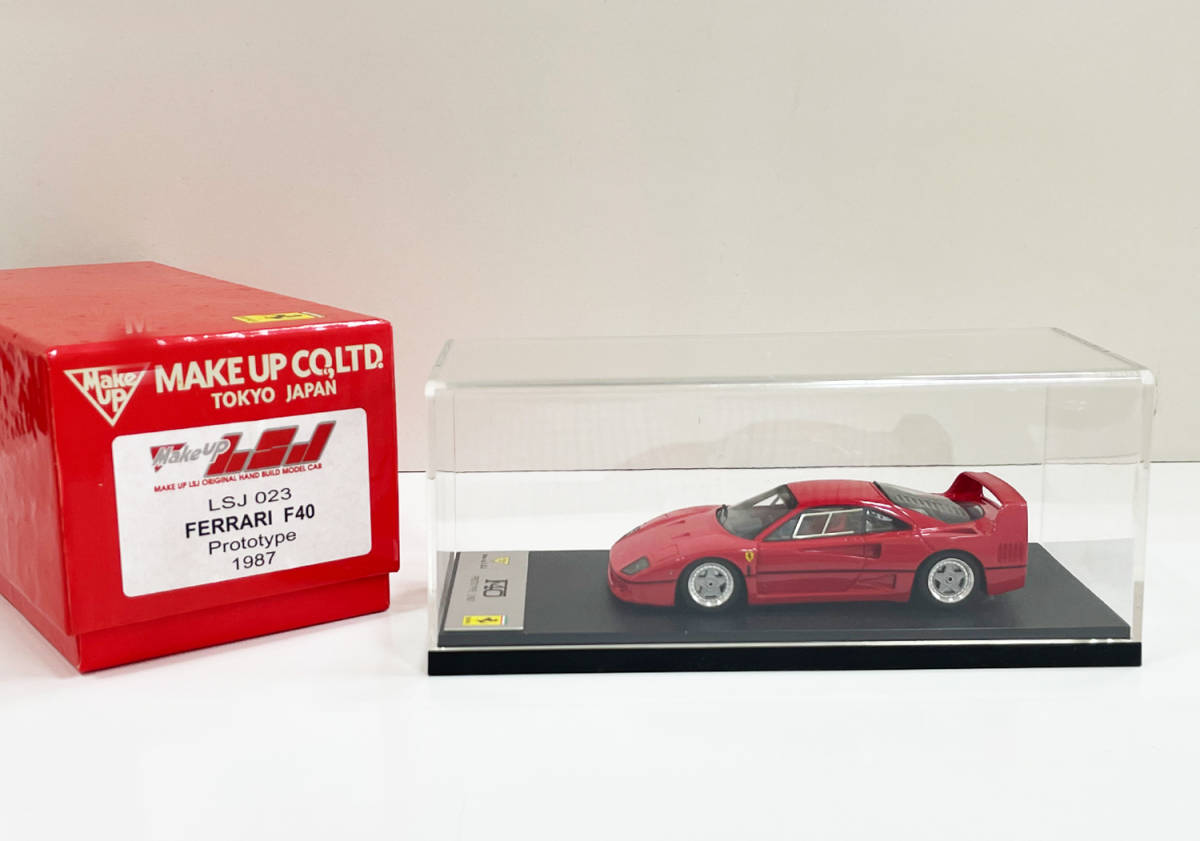 Makeup FERRARI F40 protptype 1987 1/43 www.mecadraft.com