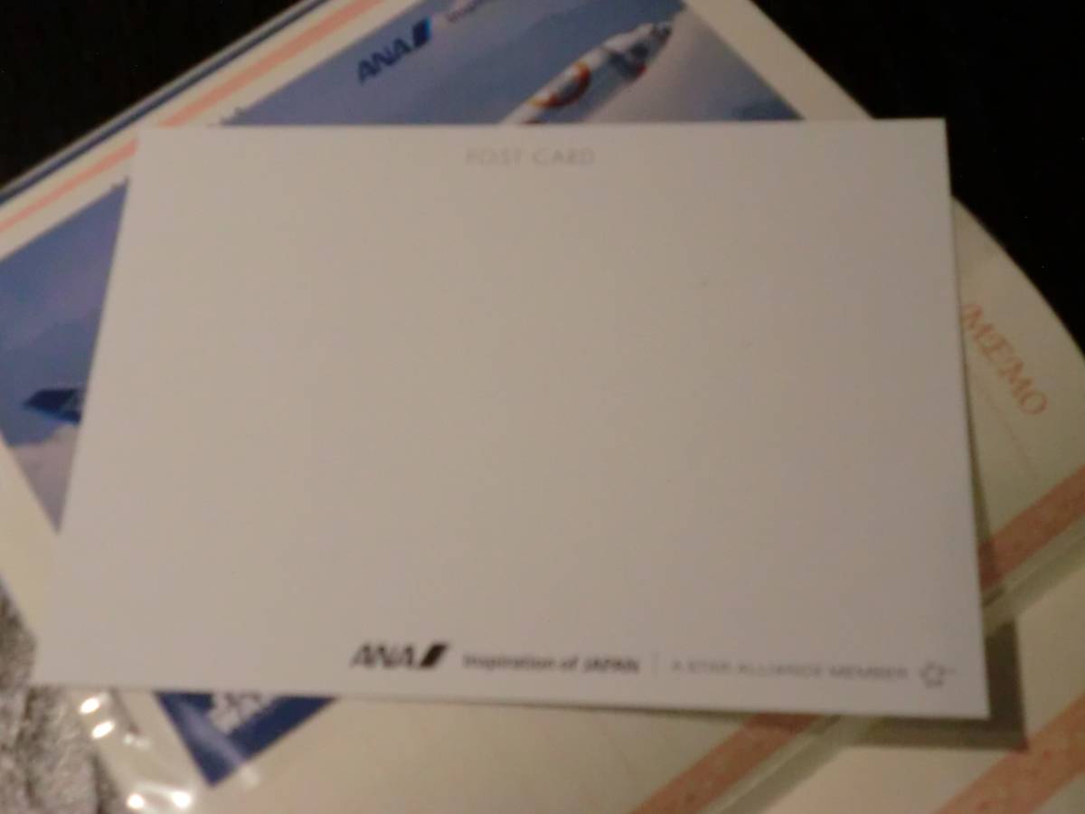 ANA 全日空 スターウォーズ STAR WARS ボーイング B777-300 非売品 ノベルティ ポストカード 絵葉書 飛行機 レア物 レア 限定品 希少品 _画像2