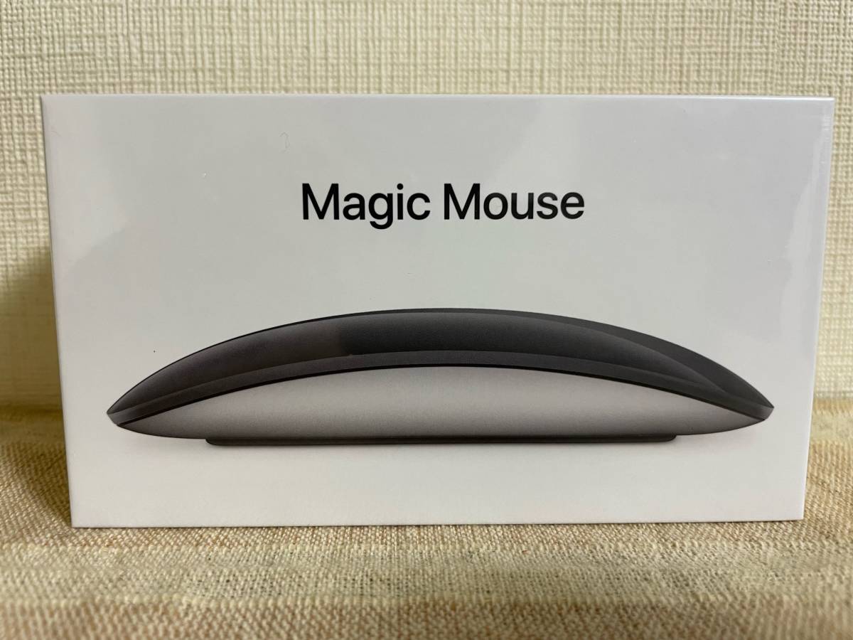 未開封/新品】Apple Magic Mouse Black マジックマウス ブラック MMMQ3J/A ic.sch.id