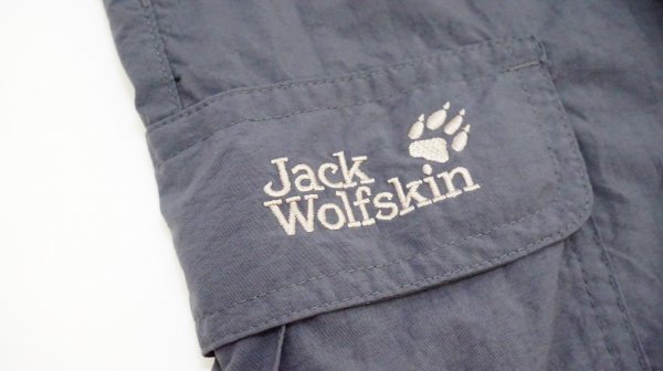  отличный Jack Wolfskin Jack Wolfskin 2Way треккинг брюки серый Junior 164 женский M соответствует 