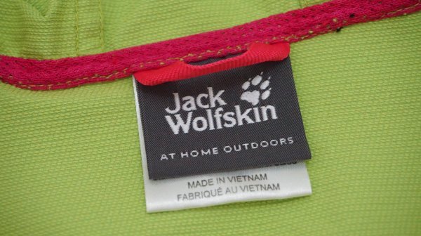 程度良好 Jack wolfskin ジャックウルフスキン　軽量防風透湿ストレッチ Flex Shield ソフトシェルジャケット　アジアレディースM_画像5