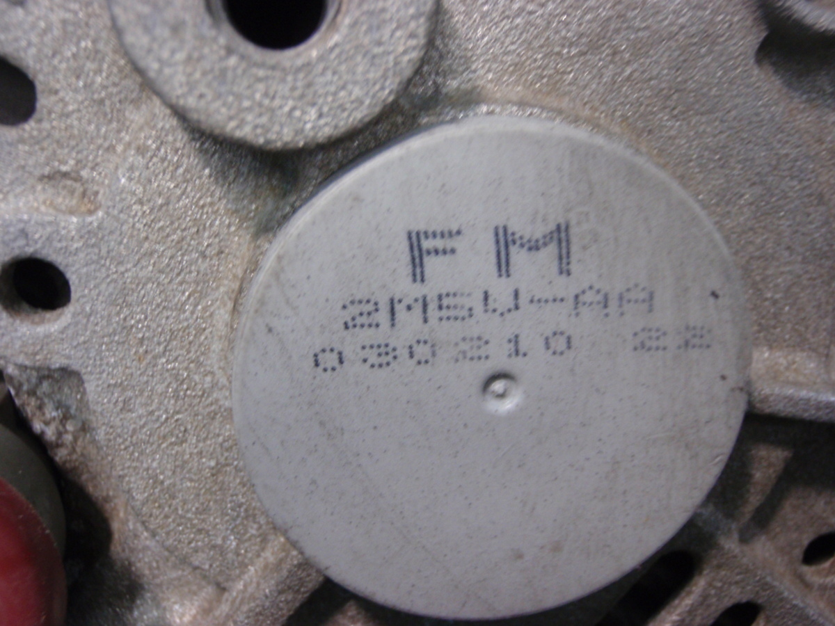 * WF0ALD Ford Focus ST170 Dynamo alternator 340246JJ