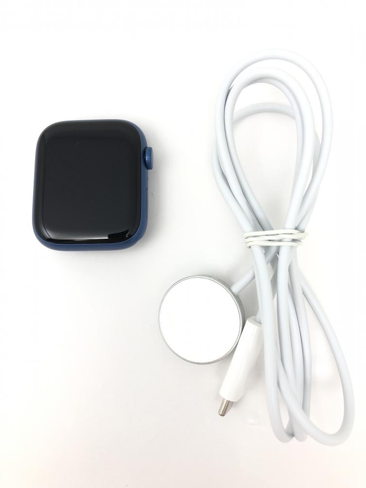 799【美品】 Apple Watch Series7 GPS 45mm ブルーアルミニウムケース