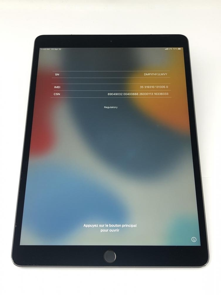 234【ジャンク品】 iPad Air 第3世代 64GB Apple 国内版SIM フリー