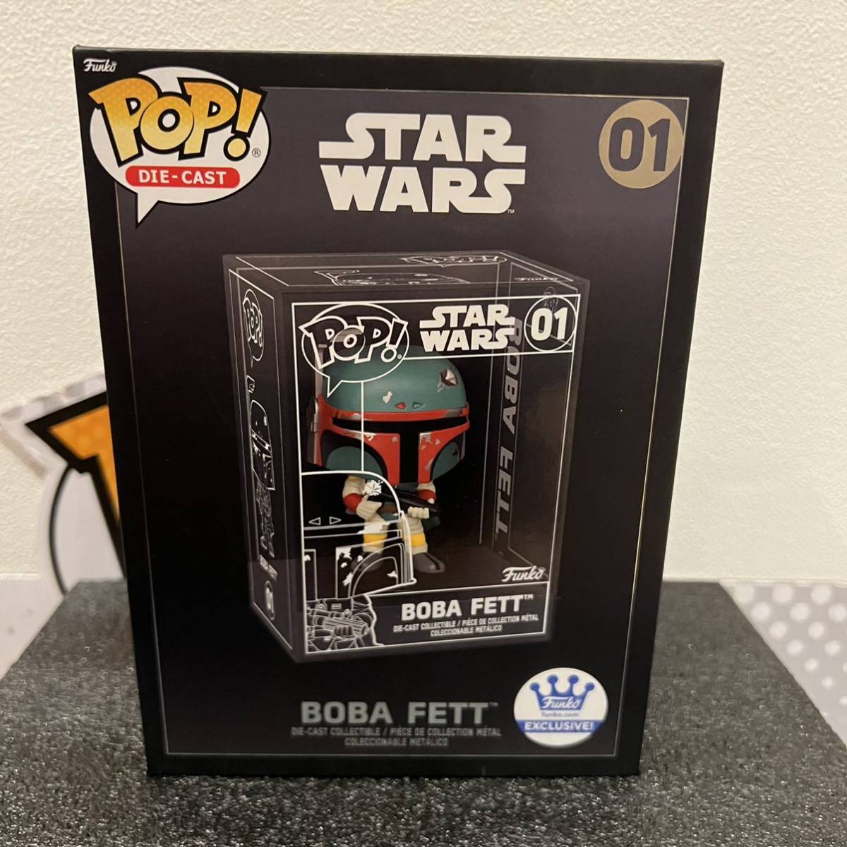  очень редкий FUNKO POP! SWboba*feto литье под давлением ограниченая версия 