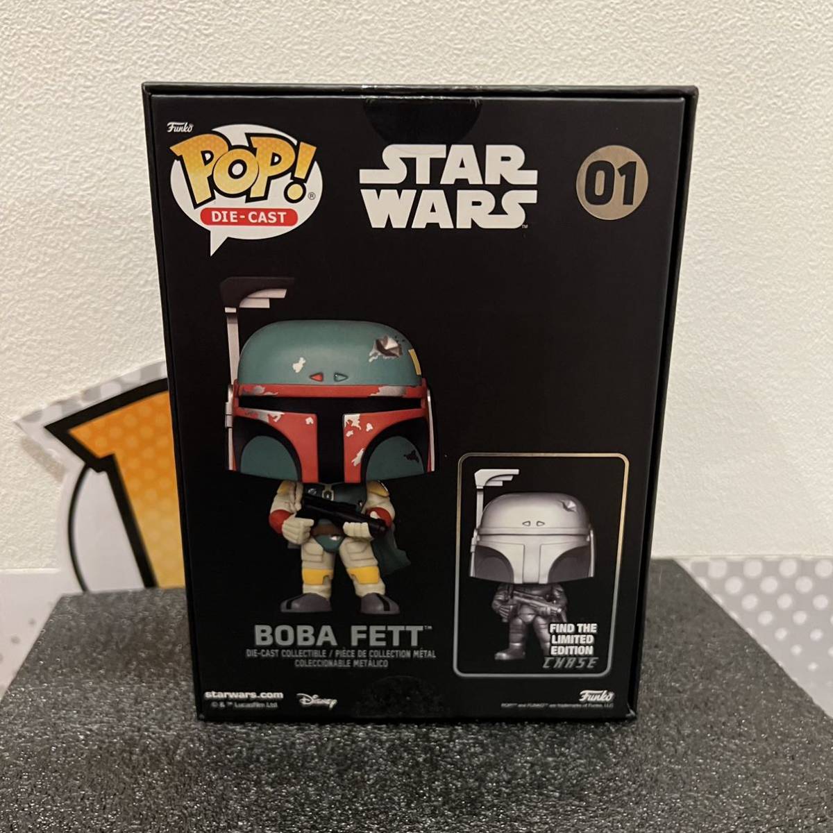  очень редкий FUNKO POP! SWboba*feto литье под давлением ограниченая версия 