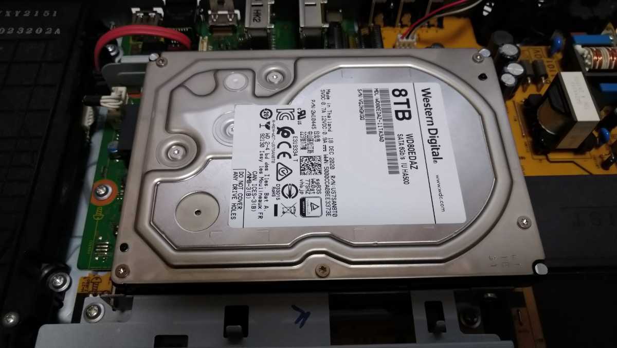 500GBから8TBへHDD換装済 Panasonic パナソニック ブルーレイ 500GBから8TBへHDD換装済 Panasonic パナソニック ブルーレイ