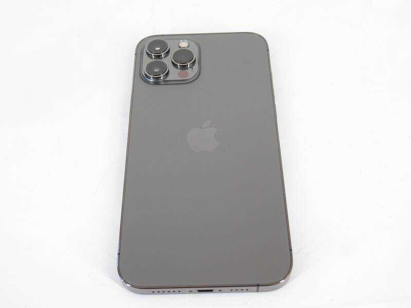 1円 美品 docomo Apple iPhone12 Pro Max MGCY3J/A 256GB 白ロム 携帯 