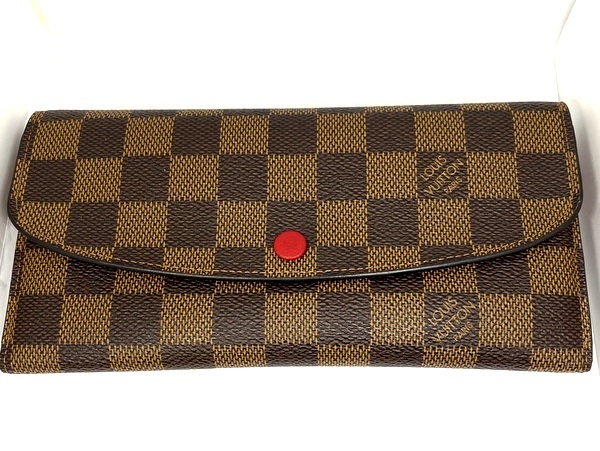 即決/美品】 LOUIS VUITTON ルイ ヴィトン ダミエ ポルトフォイユ