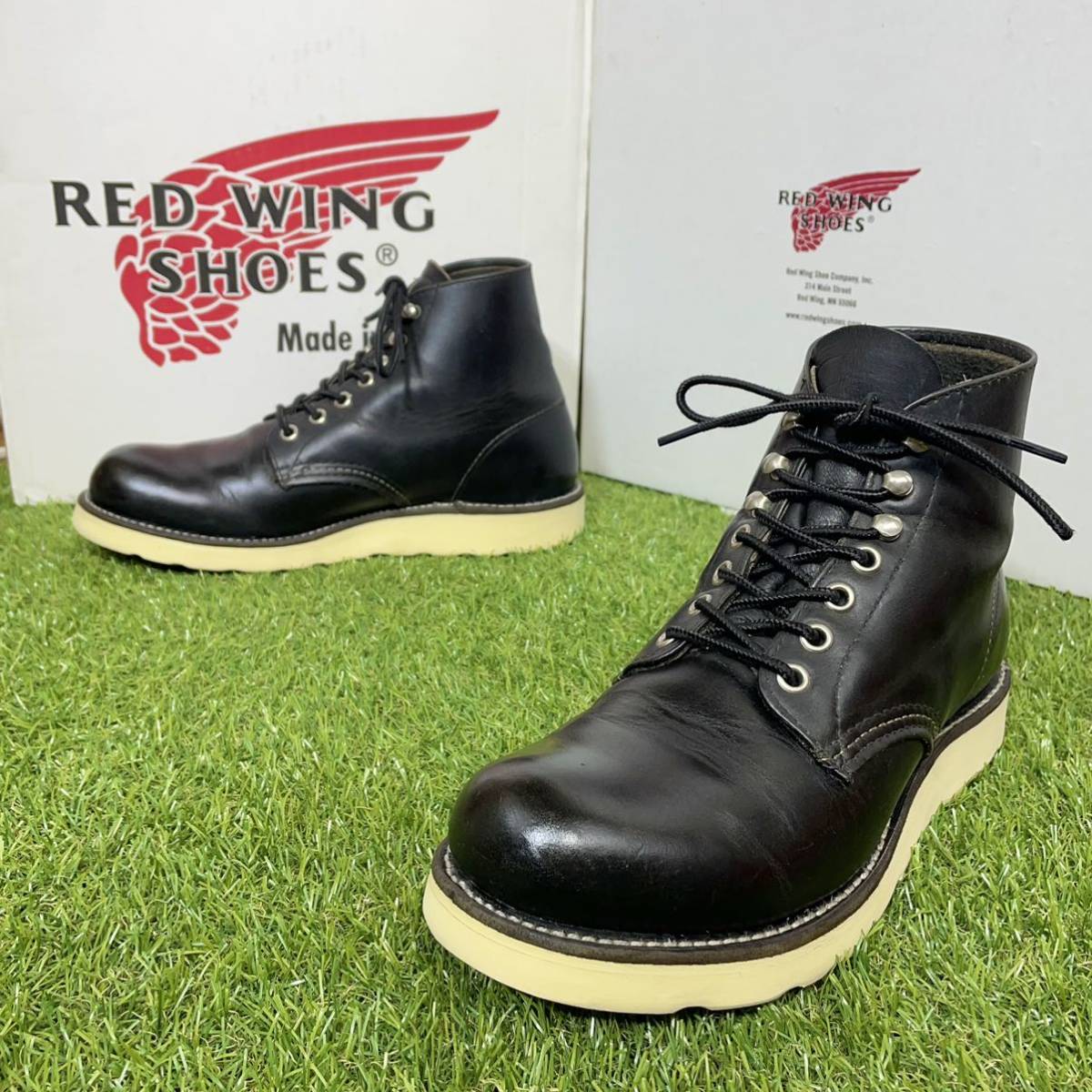 安心品質0784】茶芯廃盤レッドウイン7D8165REDWING送料無料ブーツ