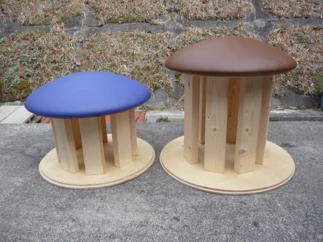 入荷now 安全 えんば 体操器具 円馬 8本足強化 キノコにこだわり程よい硬さ 青 新体操