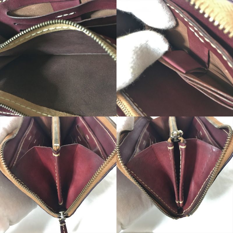 美品 アンリークイール ポーカーキング ディープレッド ラウンド