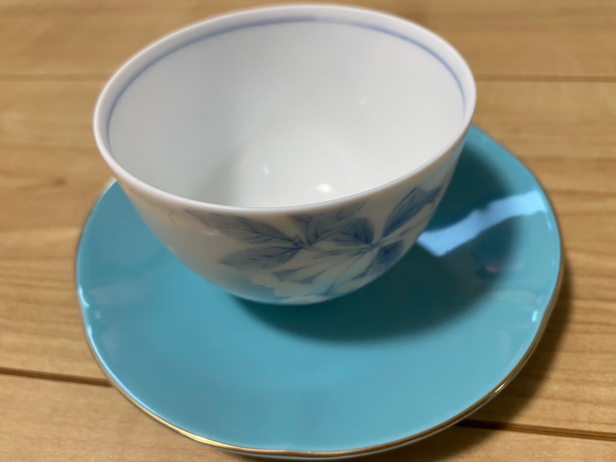 庫山窯　湯呑み茶碗とソーサー　5個セット