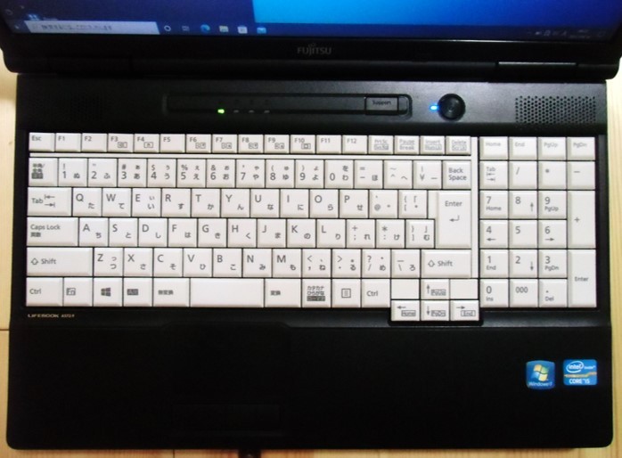 Win10Pro認証済 15.6型ノートパソコン FUIITSU LIFEBOOK A572/F(FMVNA7HE)/i5-3320M(2.6GHz)/メモリ4GB/DVDドライブ_画像7