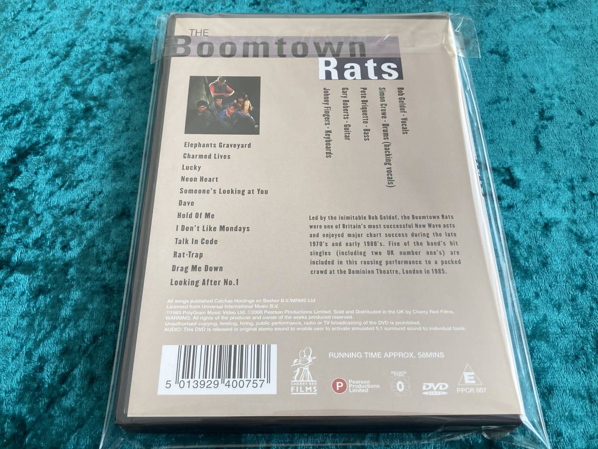 ★THE BOOMTOWN RATS★DVD★ON A NIGHT LIKE THIS★ブームタウン・ラッツ★オン・ア・ナイト・ライク・ディス★_画像3