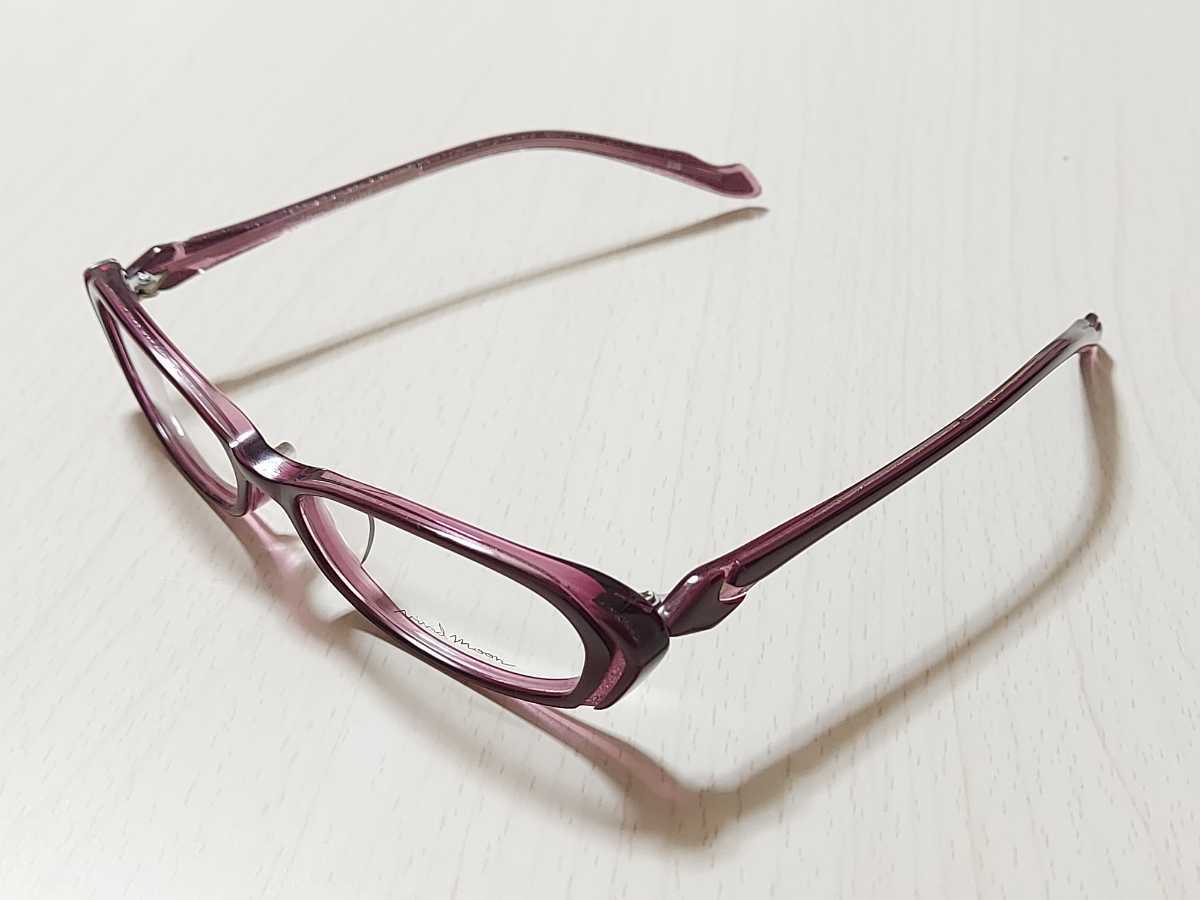 新品 ビビッドムーン　日本製　ブランド　眼鏡　メガネ　セルフレーム　綺麗　可愛い　オシャレ　ピンク_画像4