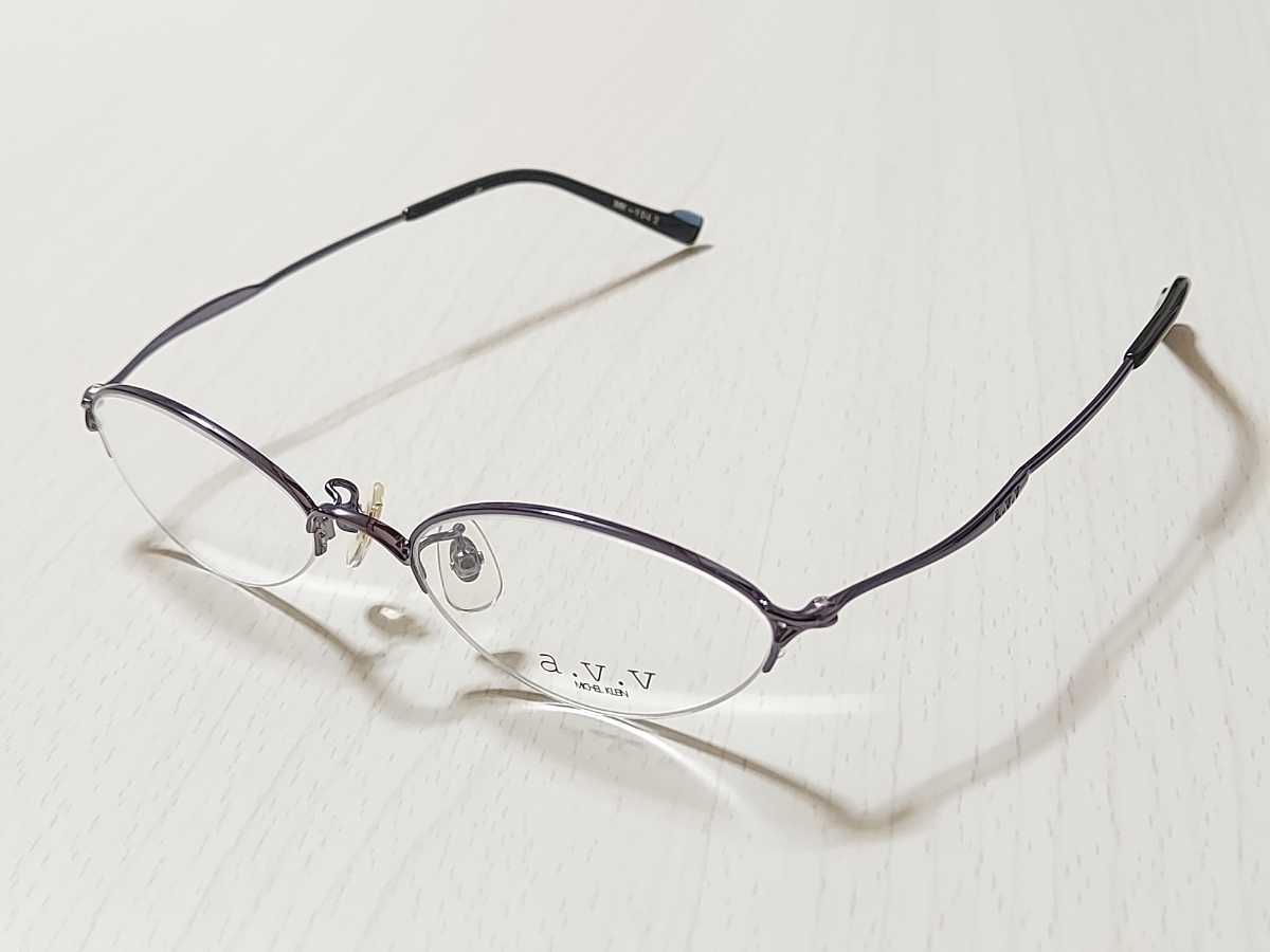 新品 avv アーヴェヴェ　メガネ　眼鏡　綺麗　上品　高級感　オーバル　オシャレ