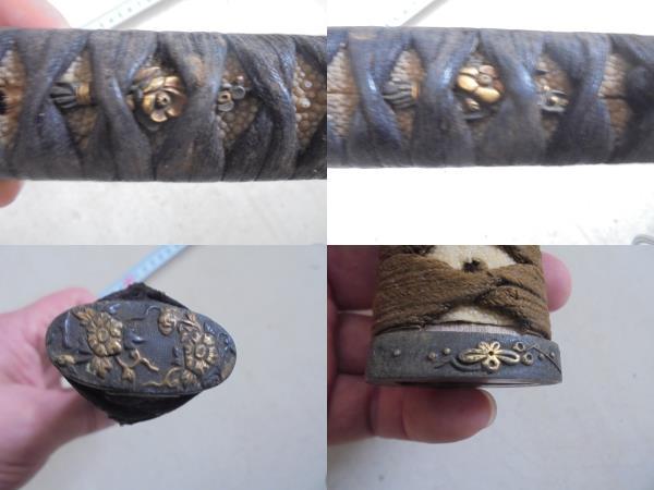 AKa6942◇隼◇日本刀 古い柄 5本まとめてセット 刀装具 当時物 旧家