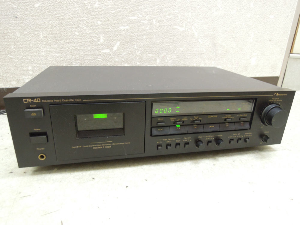 幅広type nakamiChinai CR-40 カセットプレーヤー 現状 - 通販