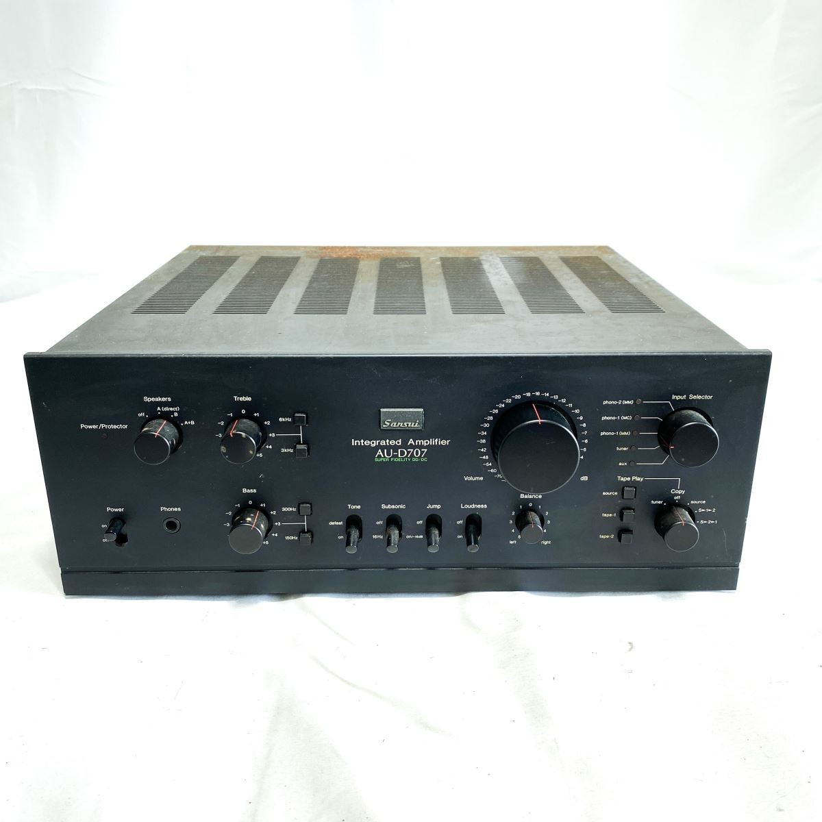 通電OK】SANSUI AU-D707 Integrated Amplifier サンスイ DCプリメイン