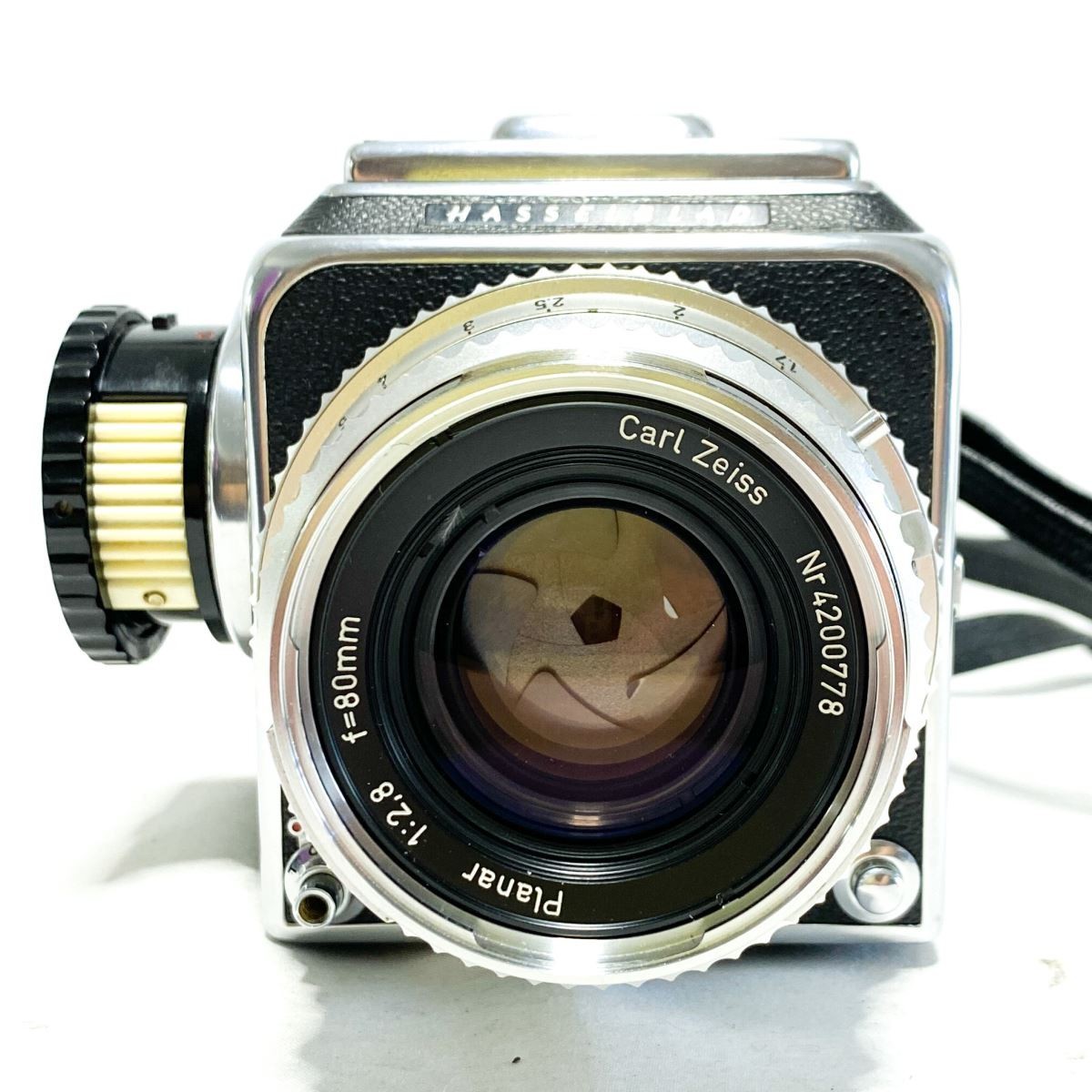 【美品】HASSELBLAD 500C Carl Zeiss Planar F2.8 80mm ハッセルブラッド 中判カメラ カールツァイス プラナー 標準レンズ ジャンク C1982_画像2