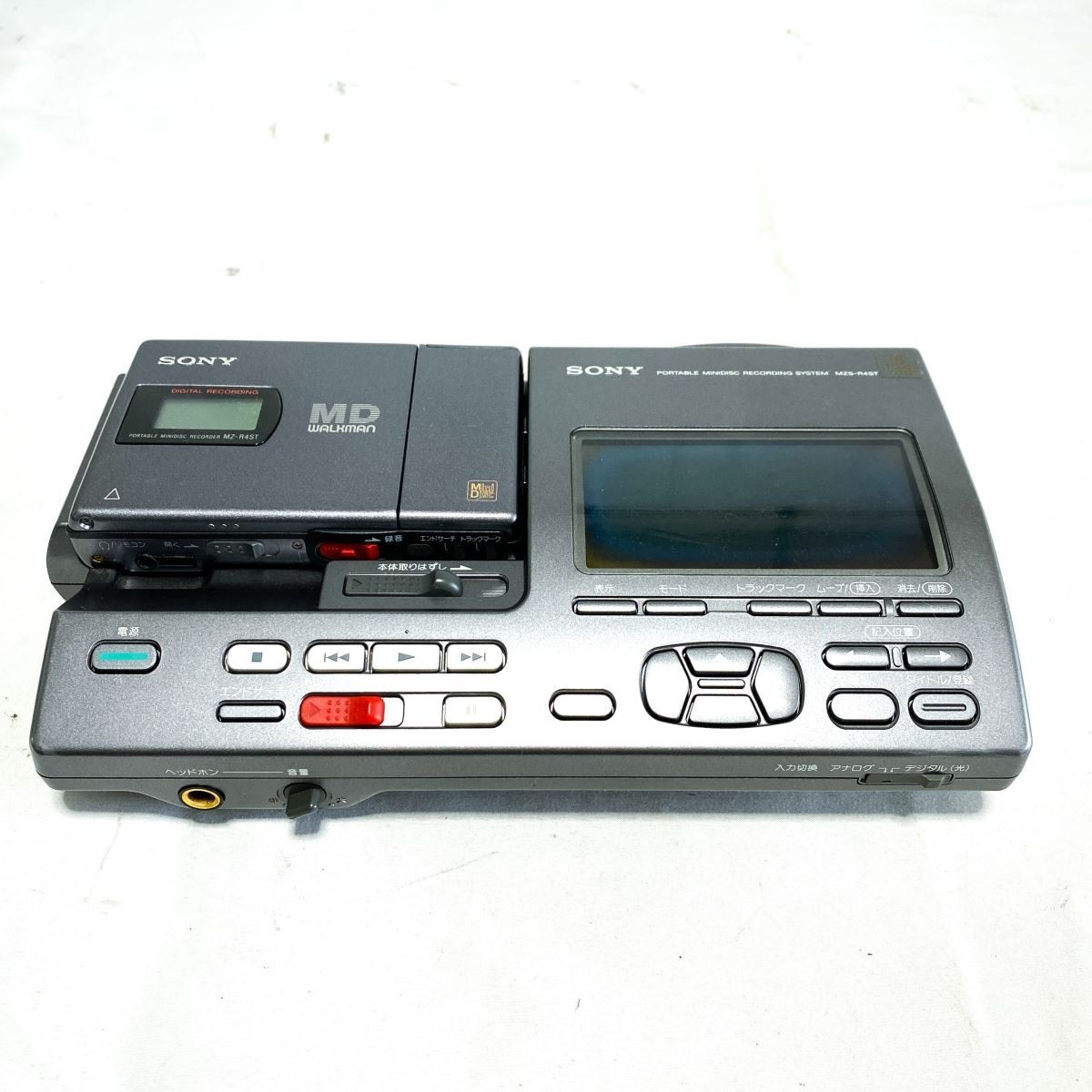 GINGER掲載商品】 ソニーMZ-R4ST MDレコーダー ジャンク品 beaufortnc.com