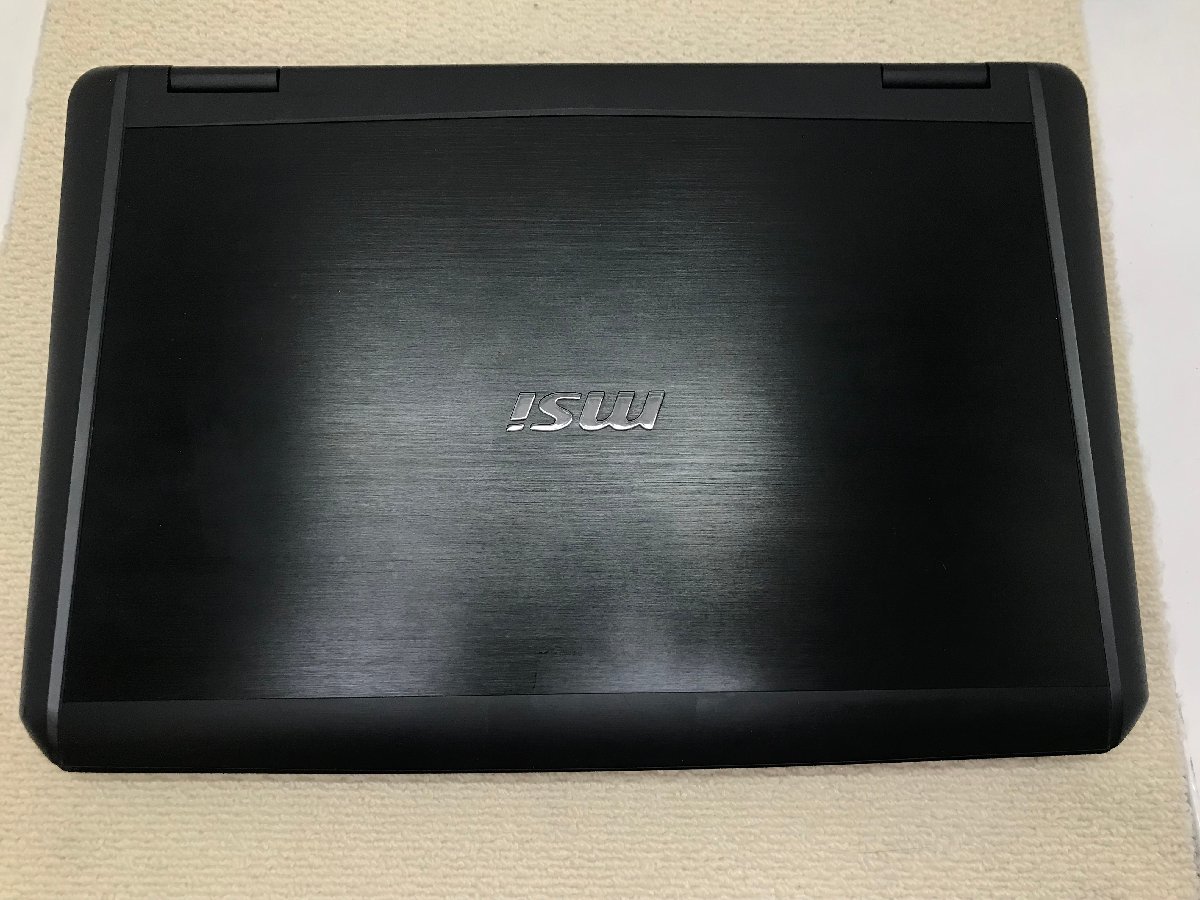 1円～【ジャンク】グラボ ゲーミングPC MSI GT70 Core i7-4700MQ 16GB 17インチ【訳あり】_画像4