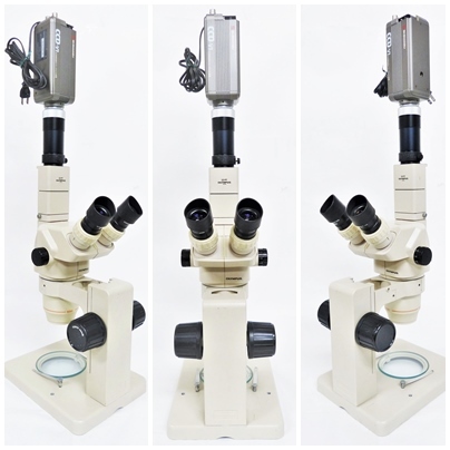 OLYMPUS オリンパス 対物双眼顕微鏡 SZ-PT 付属あり + SHIMADZU OLYMPUS オリンパス 対物双眼顕微鏡 SZ-PT 付属あり + SHIMADZU