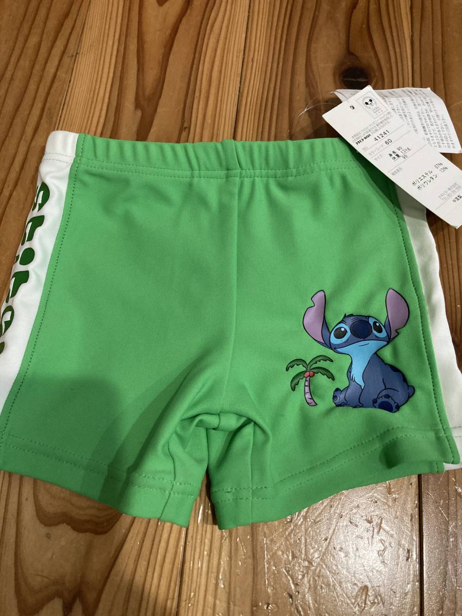  unused prompt decision free shipping! Disney Stitch swimsuit pants 90 size 
