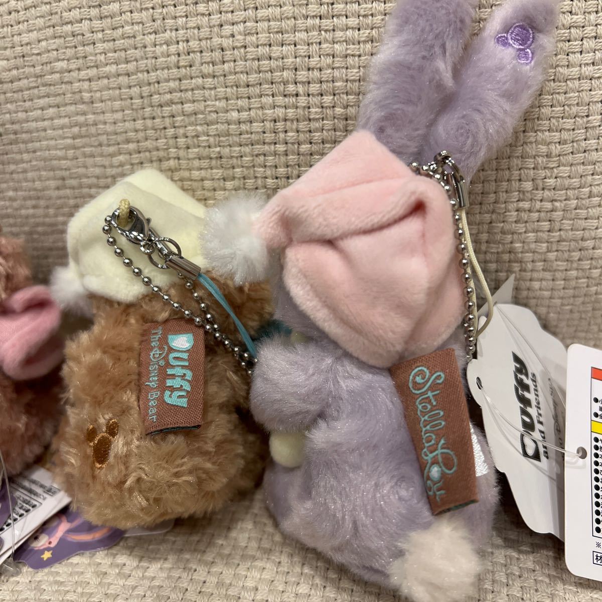 ダッフィー＆シェリーメイAutumn Sleeperぬいぐるみストラップ