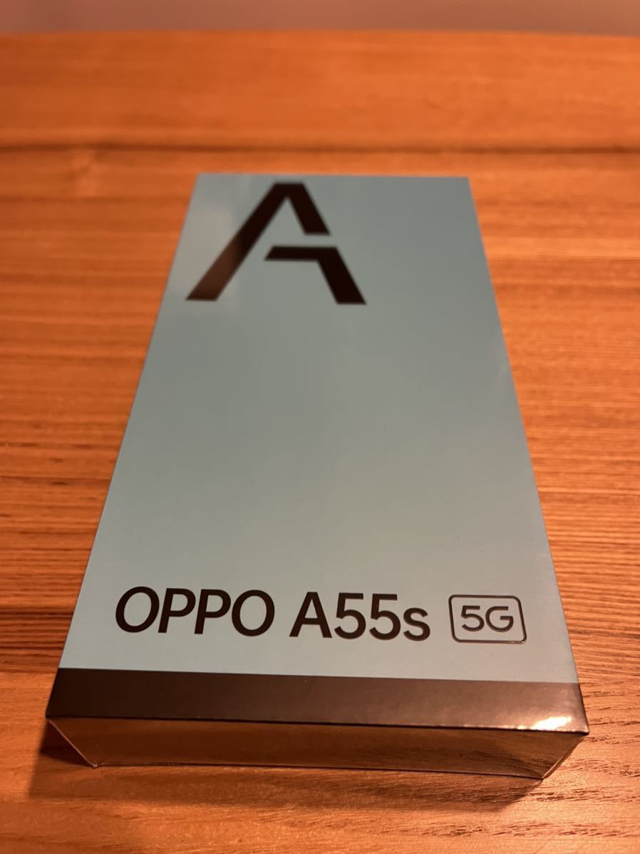 【新品未開封】 OPPO A55s 5G 本体 グリーン simフリー 5G対応 楽天モバイル