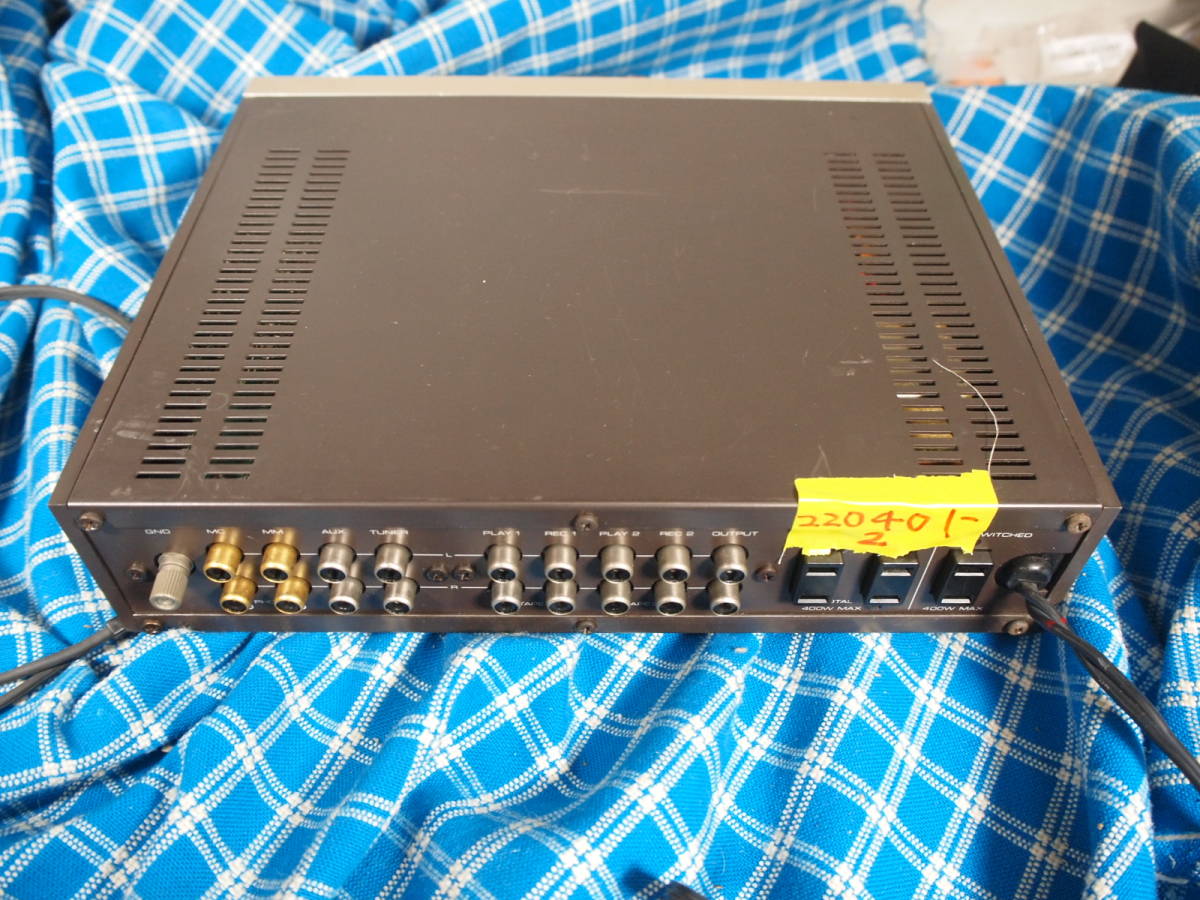 DIATONE 小形プリアンプ M-P01 220401−2 完動品【3ヶ月保証 DIATONE 小形プリアンプ M-P01 220401−2 完動品【3ヶ月保証