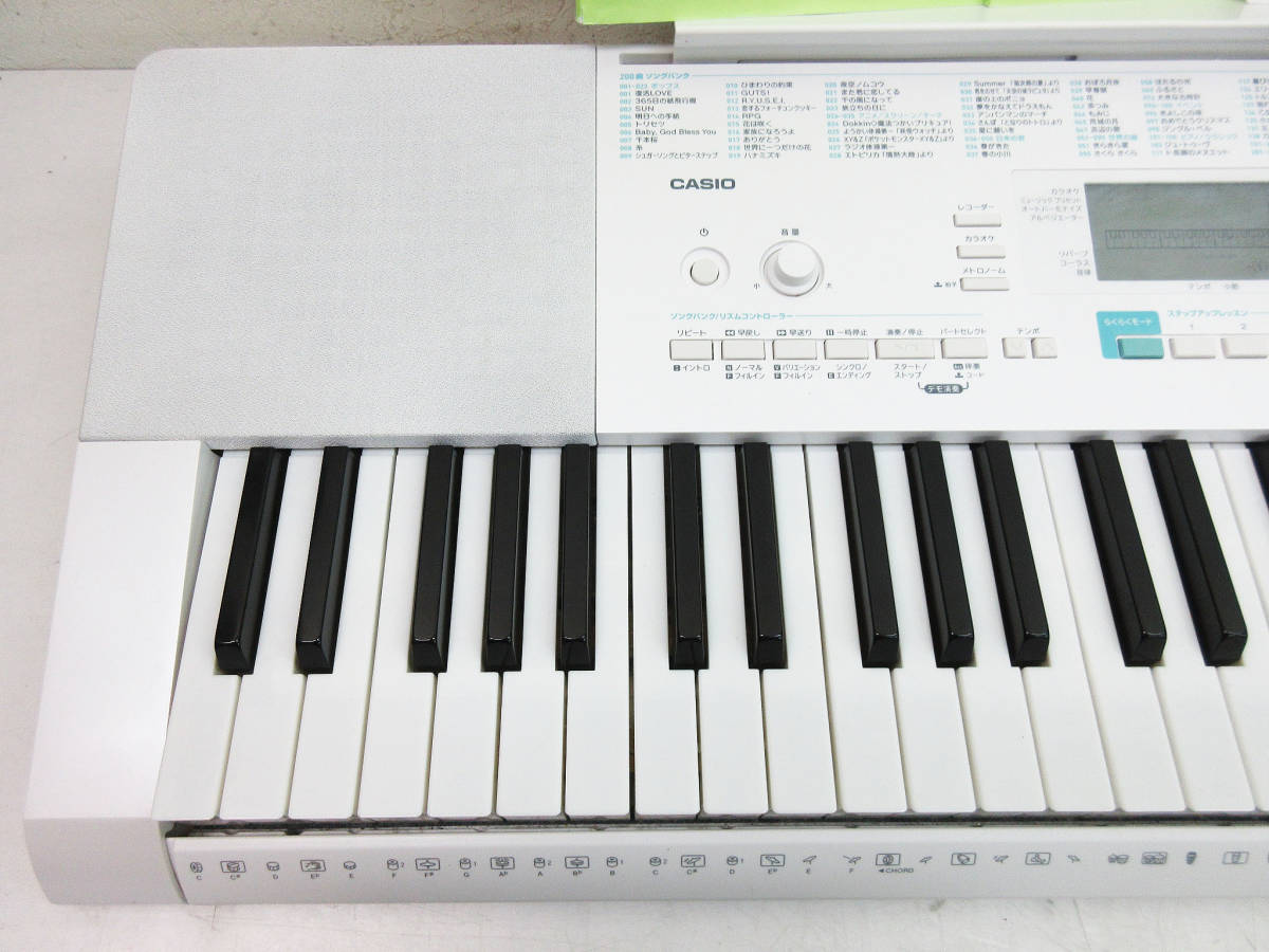 電子キーボード カシオ 光ナビゲーションキーボード CASIO LK-223 楽譜 