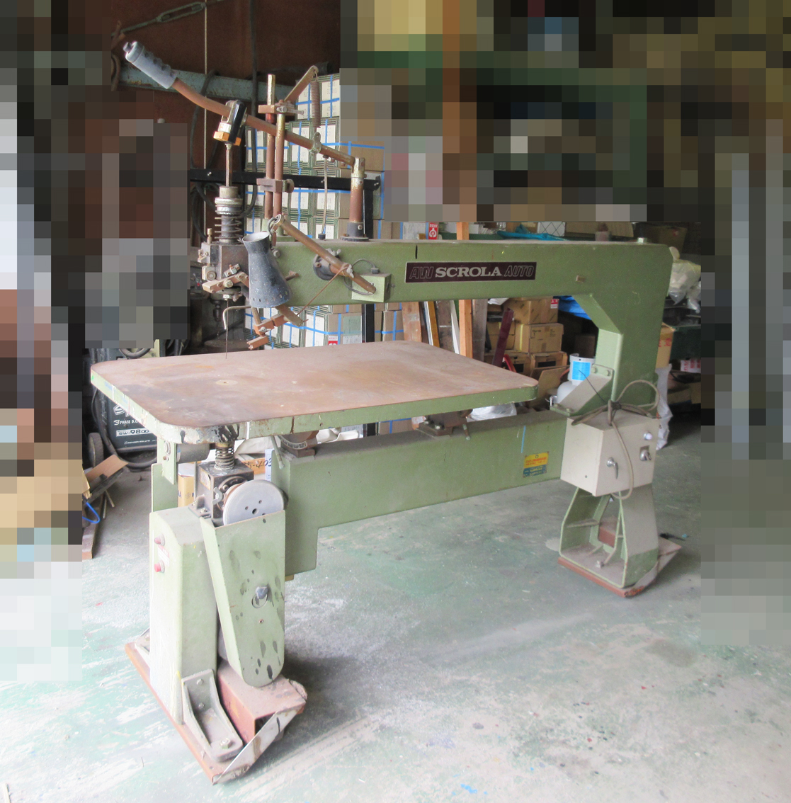 旭工機 SCROLA 糸鋸盤 スクローラー プラスチック自動挟着糸鋸盤 旭工機 SCROLA 糸鋸盤 スクローラー プラスチック自動挟着糸鋸盤