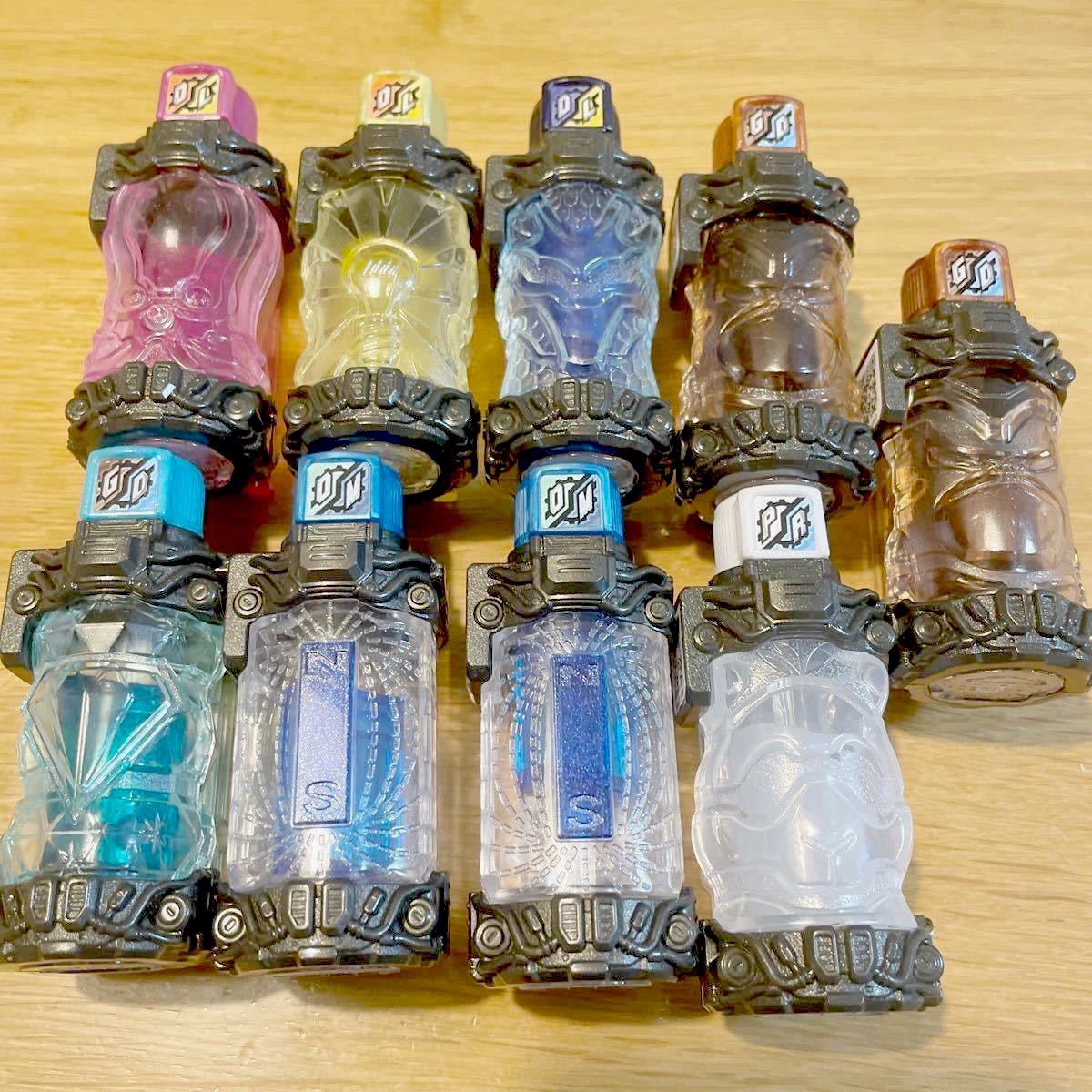 最終値下げ )仮面ライダービルド フルボトル9個セット DX GP SG 最終値下げ )仮面ライダービルド フルボトル9個セット DX GP SG