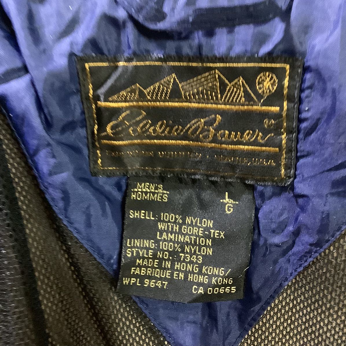 【GORE-TEX】80s 黒タグ Eddie Bauer エディーバウアー マウンテンパーカーL ナイロンジャケット 赤 レッド系 古着 防水透湿 ゴアテックス 【GORE-TEX】80s 黒タグ Eddie Bauer エディーバウアー マウンテンパーカーL ナイロンジャケット 赤 レッド系 古着 防水透湿 ゴアテックス
