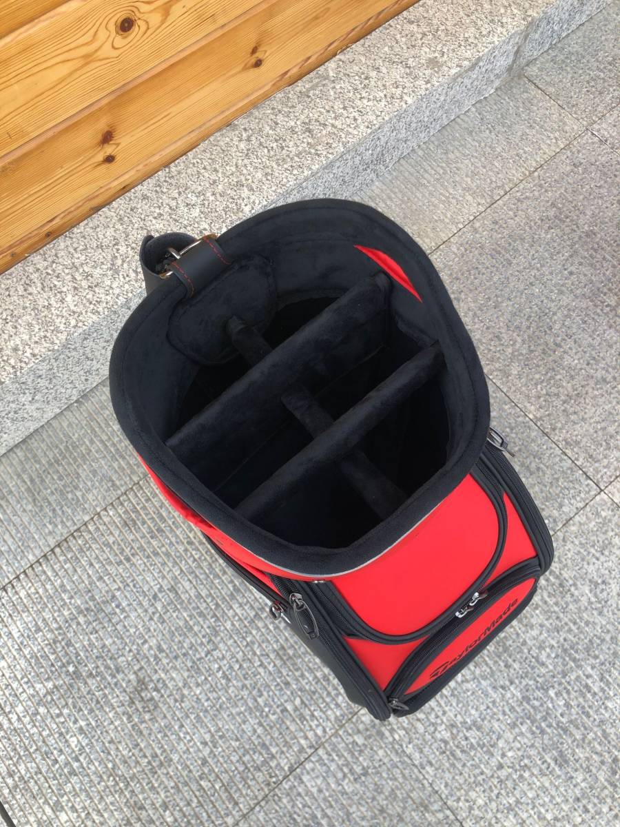 しますが✡ ヤフオク! ゴルフバッグ TaylorMade テーラ... - キャディバッグ シワがあり