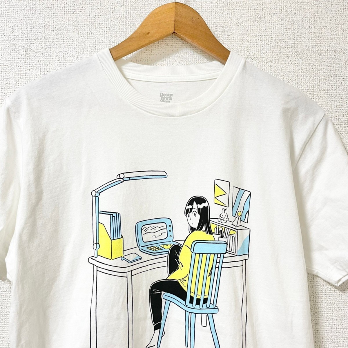 W B デザイン ティーシャツ ストア グラニフ イラスト プリント 半袖 Tシャツ Design Tshirts Store Graniph シンプル レトロ 古着 M イラスト キャラクター 売買されたオークション情報 Yahooの商品情報をアーカイブ公開 オークファン Aucfan Com