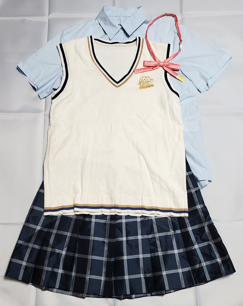 【コスプレ衣装】COSPATIO製 ラブライブ 虹ヶ咲学園 制服セット(夏服) XXL