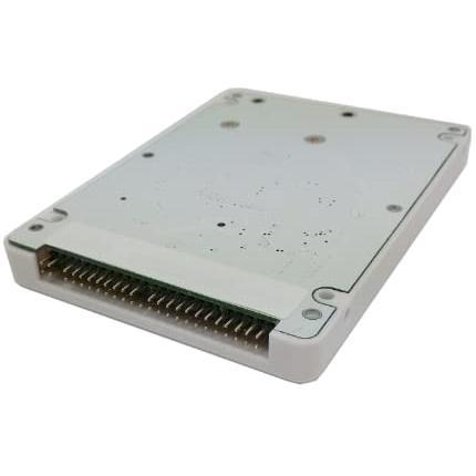 CY mSATA Mini PCI-E SATA SSD - 2.5インチ IDE 44ピン ノートブック ノートパソコン HDDケース エンクロージャー ホワイト_画像1