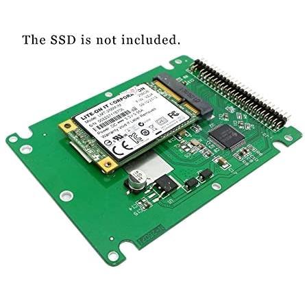 CY mSATA Mini PCI-E SATA SSD - 2.5インチ IDE 44ピン ノートブック ノートパソコン HDDケース エンクロージャー ホワイト_画像5