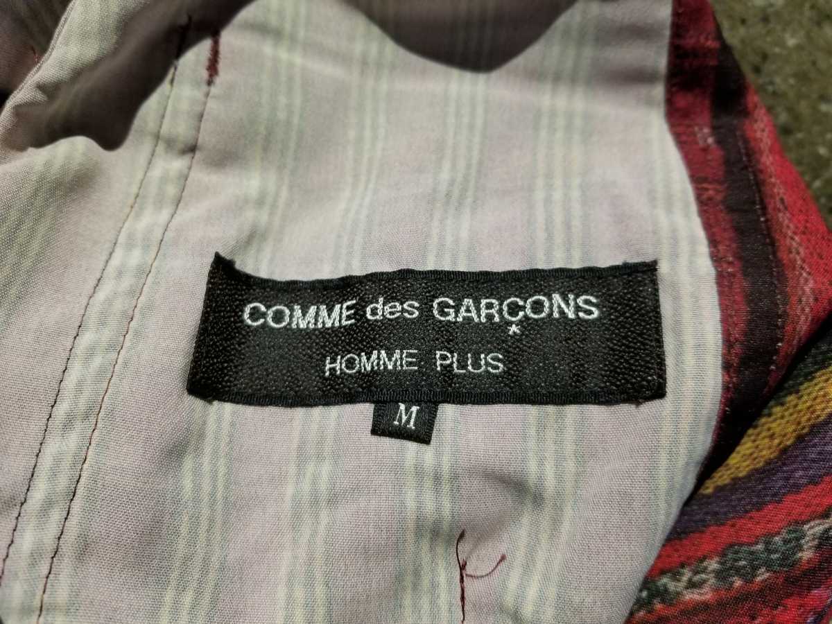 再入荷】 COMME des GARCONS HOMME PLUS 92ss 転写プリントジャケット