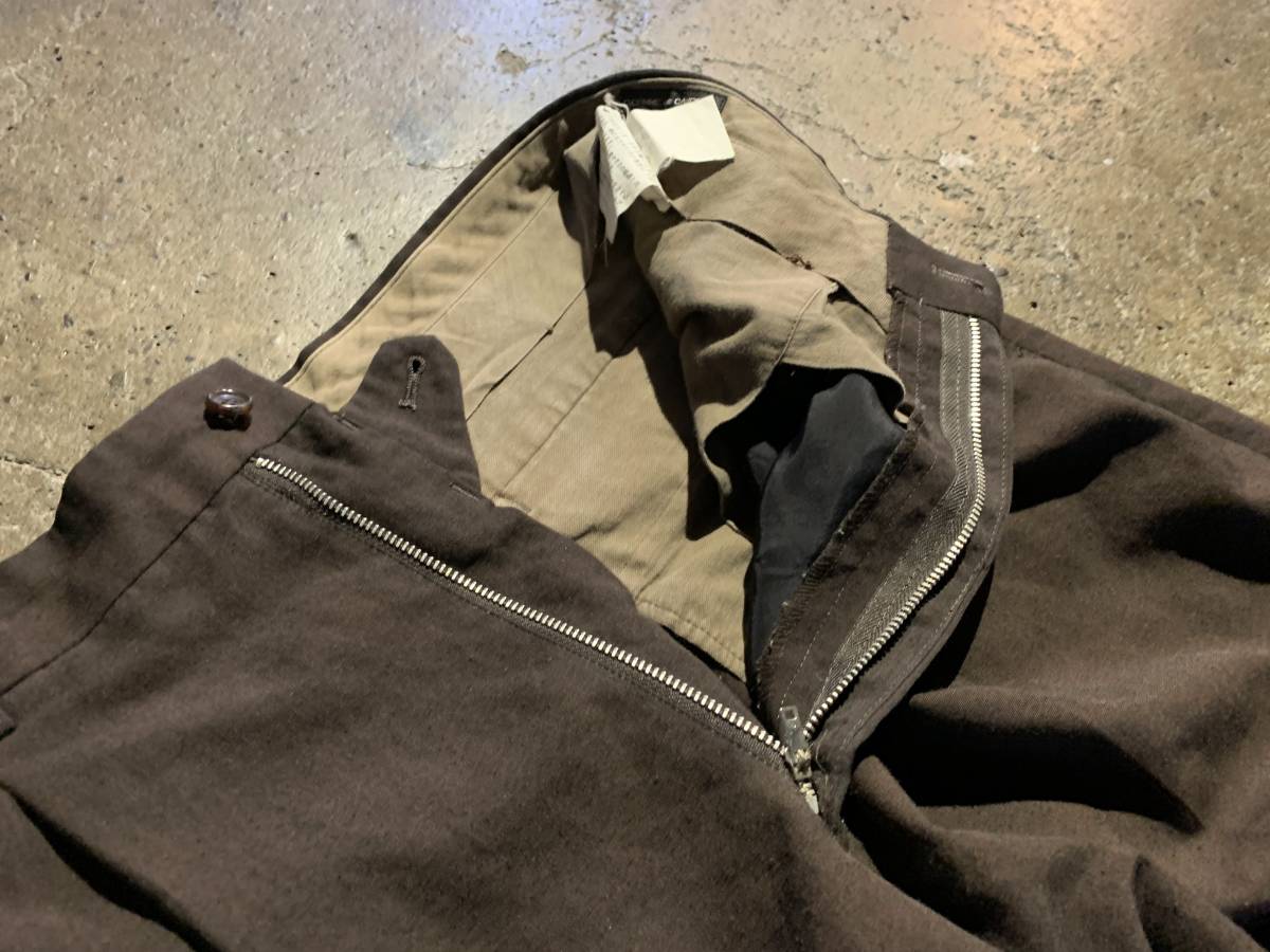 COMME des GARCONS HOMME PLUS 93AW レーヨン混エステル脱色パンツ PP